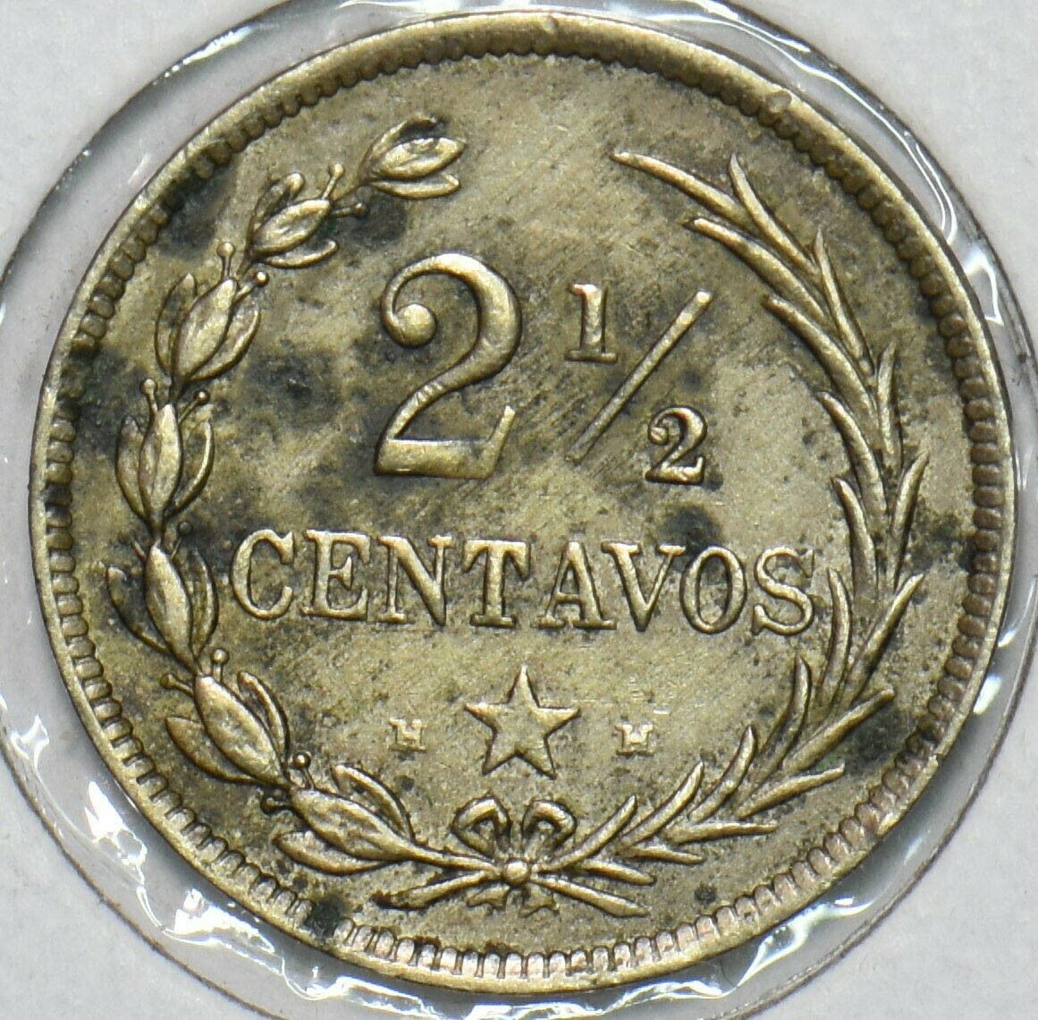 Dominican Republic 1888 2 1/2 Centavos 297585 combine shipping - Fresh Stock Dated October 2025