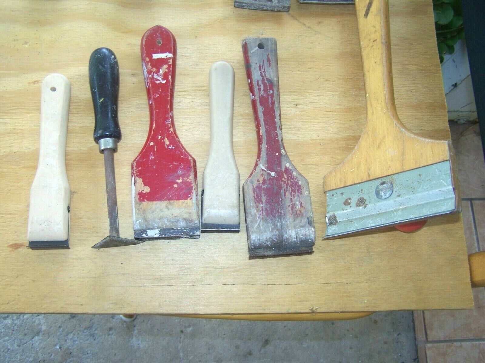 Vintage Paint Scrapers / Red Devil / Hyde & More - Fresh Stock Dated October 2025