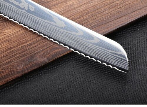 Kitchen Chef's Knife Sets 8, 3 or 2 German Steel Damascus Pattern - Fresh Stock Dated October 2025