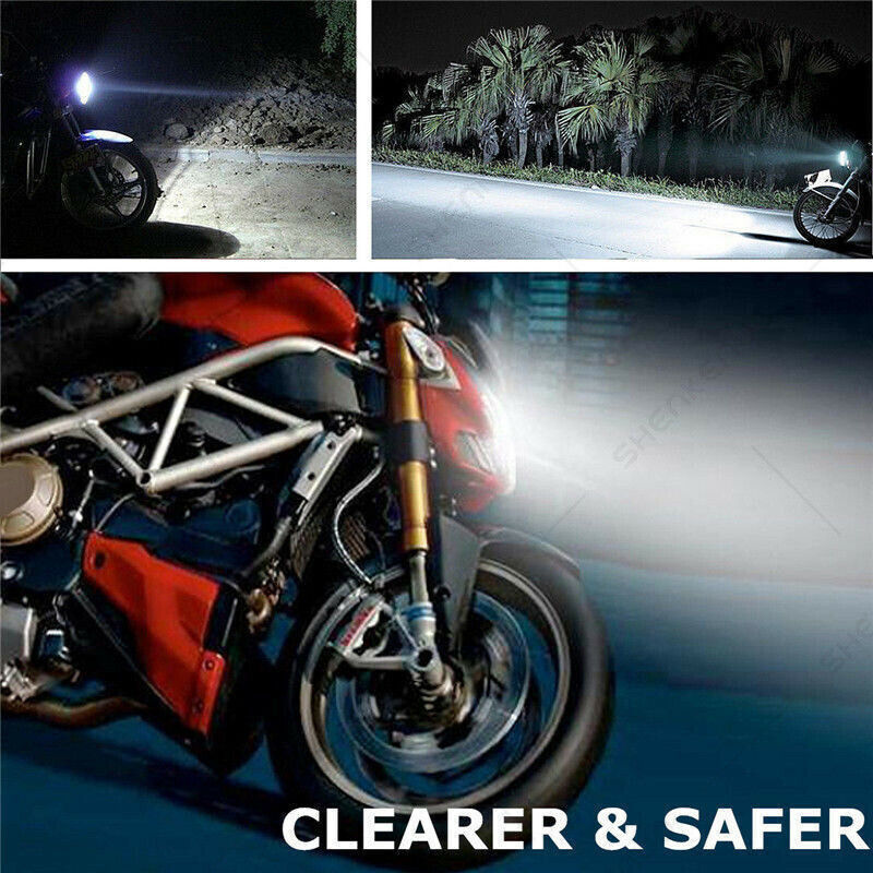 For Suzuki GSXR600 GSXR750 GSXS750 2X 9003 LED Headlights Bulbs 6000K White YTB - Fresh Stock Dated October 2025