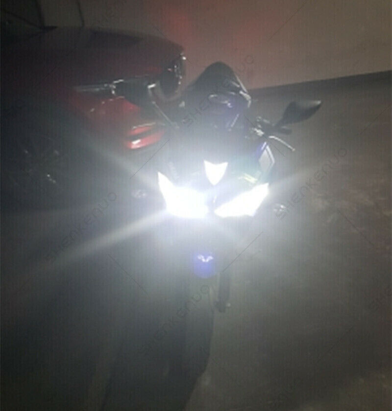For Suzuki GSXR600 GSXR750 GSXS750 2X 9003 LED Headlights Bulbs 6000K White YTB - Fresh Stock Dated October 2025