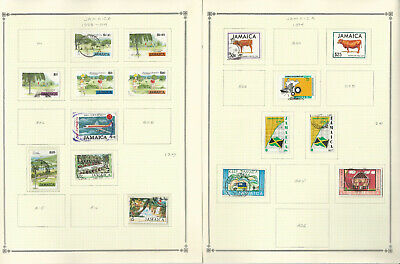 Jamaica Stamp Collection on 22 Scott Pages, 1992-2008 & BOB, JFZ - Fresh Stock Dated October 2025