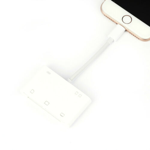 5in1 Camera SD CF TF XD M2 Card Reader Adapter Cable for iPhoneXS iPad Pro iOS12 - Fresh Stock Dated October 2025
