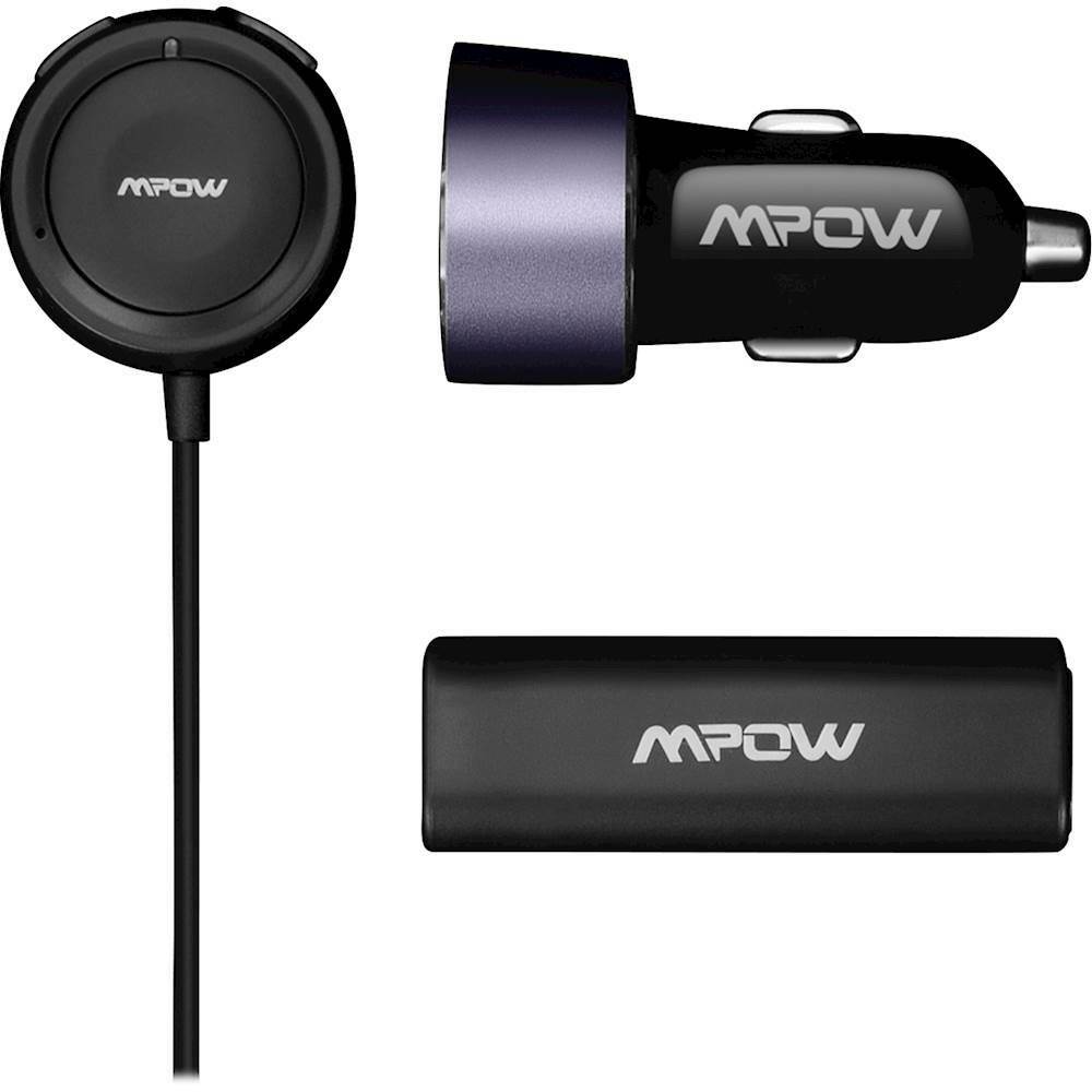 Mpow MBR2 Bluetooth Car Kit |  Bluetooth 5.0 Receiver with Dual USB Car Charger - Fresh Stock Dated October 2025