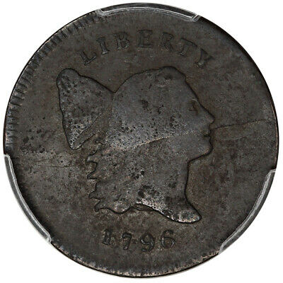 1796 1/2c PCGS VG-10 (No Pole) - Liberty Cap Half Cents (1793-1797) - Fresh Stock Dated October 2025
