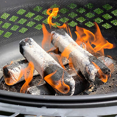 Jealous Devil Blox Hickory & Oak Compressed Natural Hardwood Firewood, 12 Logs - Fresh Stock Dated October 2025