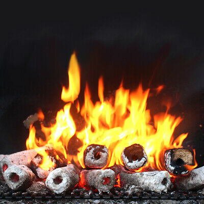 Jealous Devil Blox Hickory & Oak Compressed Natural Hardwood Firewood, 12 Logs - Fresh Stock Dated October 2025