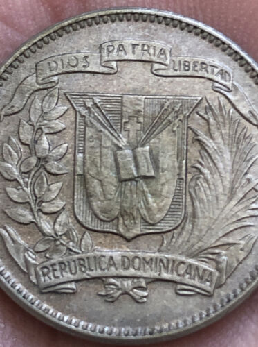 DOMINICAN REPUBLIC 1951 5 CENTAVOS HIGH GRADE VERY NICE CONDITION SEE PHOTOS LM - Fresh Stock Dated October 2025
