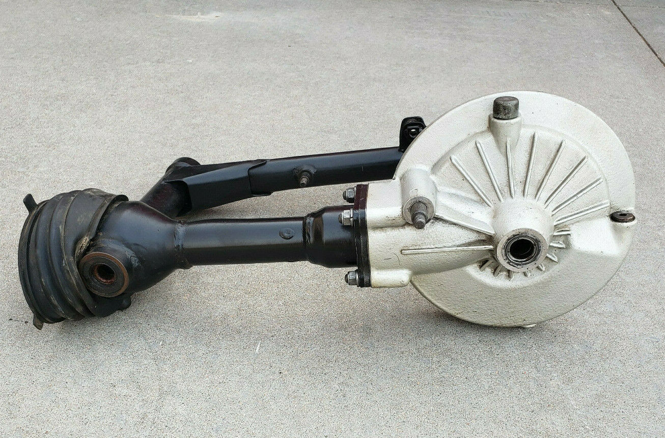 YAMAHA XS750 REAR SWINGARM FINAL DRIVE ASSEMBLY CASE TYPE II 2 AXLE GEAR 77-79 - Fresh Stock Dated October 2025