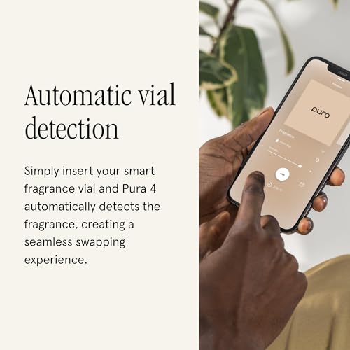 Pura & Paddywax Home Scent Refill - Smart Home Air Diffuser - Up to 120-Hours of Luxury Fragrance per Refill - Household Essential - Clean Diffuser Fragrance - 2 Pack, Tobacco & Patchouli