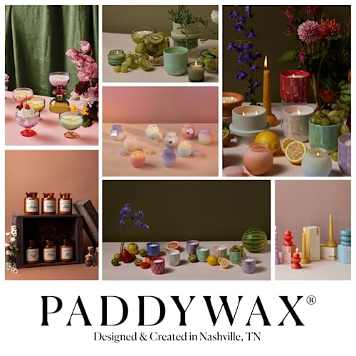 Paddywax Form Artisan Hand-Poured Scented Candle, 12-Ounce, Mandarin Mango
