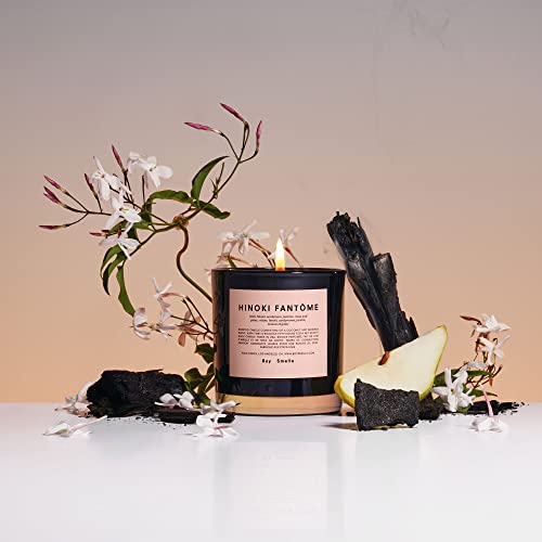 Boy Smells Hinoki Fantôme Scented Candle for Men and Women, Coconut, Beeswax, & Soy Candle Blend, Aromatherapy Candles for Home, 8.5 oz Jar, 50 Hour Burn