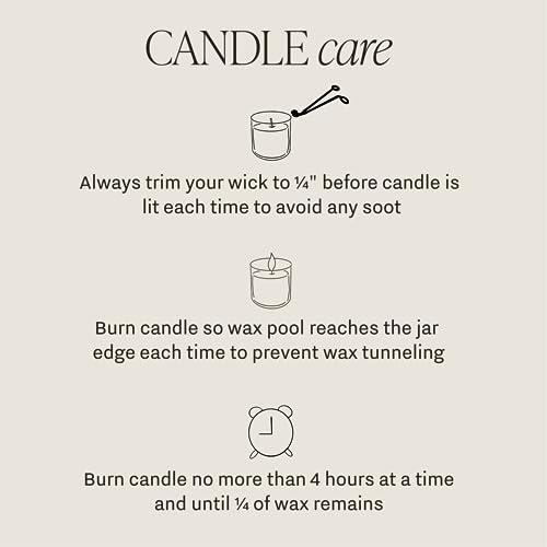 Sweet Water Decor Warm and Cozy Candle | Pine, Orange, Cinnamon, and Fir Winter Scented Soy Candles Fall Candle for Home | 9oz Clear Jar with Gold Foil Made in the USA