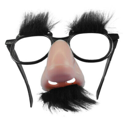 Classic Novelty Disguise Glasses With Nose Eyebrows And Moustache - Fresh Stock Dated October 2025