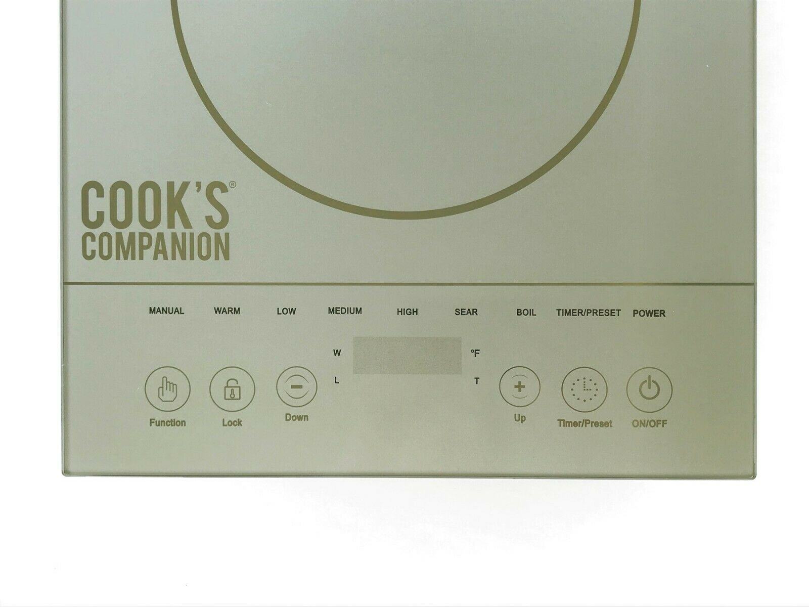 Cook’s Companion Induction Burner #IB1500 Silver Never Used - Fresh Stock Dated October 2025