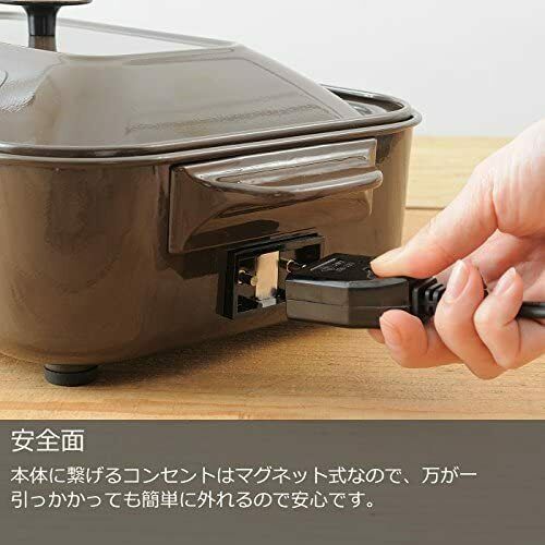 BRUNO BOE059-BGR Compact hot plate body 4 types of plates Limited Moomin - Fresh Stock Dated October 2025