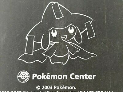 Pokemon Center Jirachi LIMITED EDITION GBA SP Face plate(Hardcover) -d0718- - Fresh Stock Dated October 2025