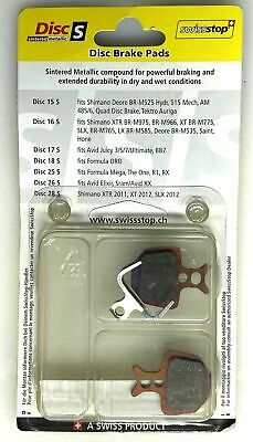 SwissStop Disk 18s Formula ORO green Bike Disc brake pads New - Fresh Stock Dated October 2025