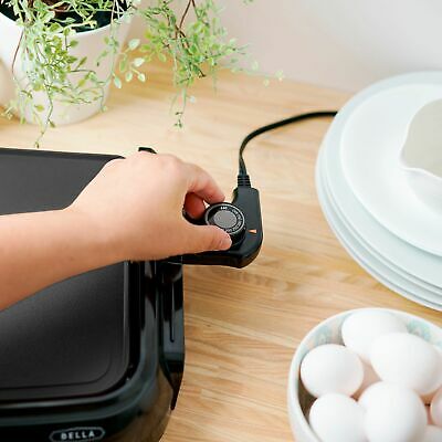 Bella - 10x 16Nonstick Griddle - Black - Fresh Stock Dated October 2025
