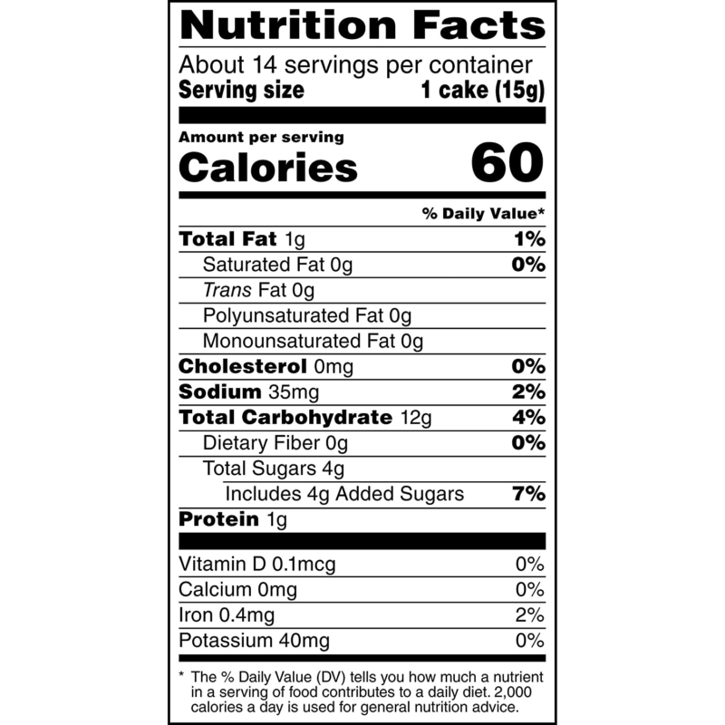 Quaker Rice Cakes, Chocolate Crunch, 7.23 oz - Fresh Stock Dated October 2025