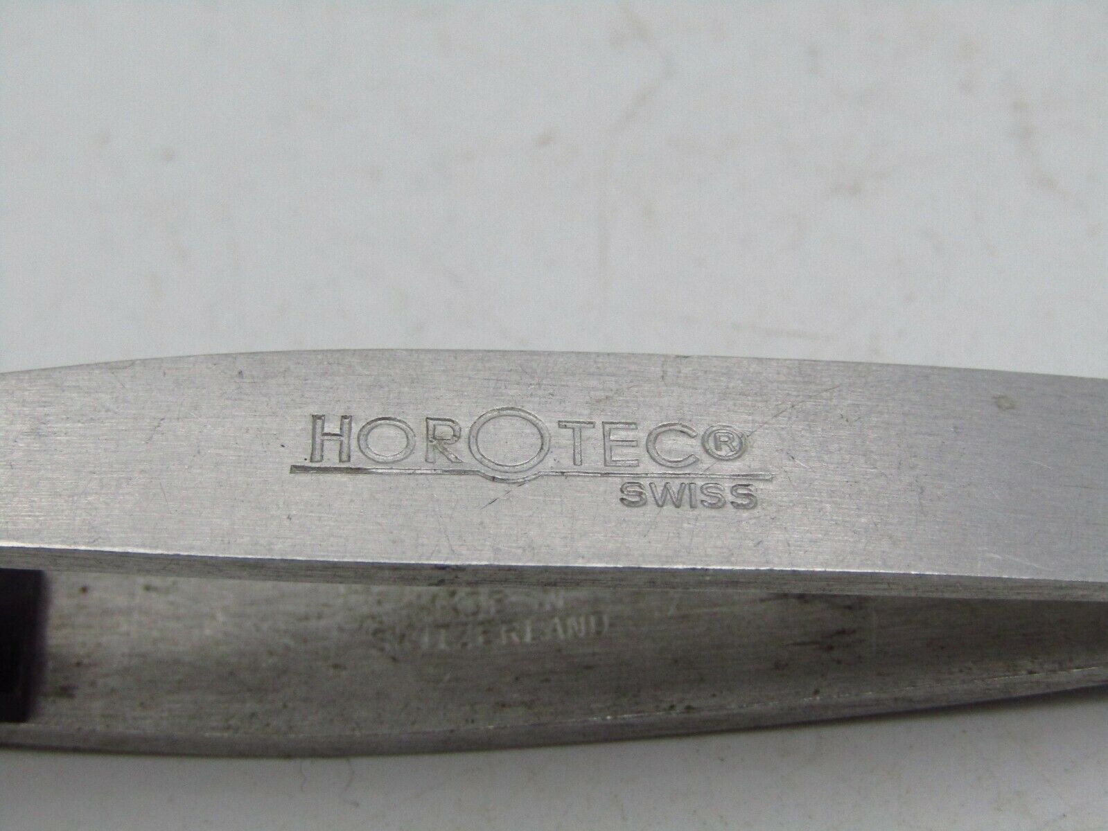 HOROTEC SWISS WATCHMAKER'S CARBON FIBER TWEEZERS MSA 12 713 WATCH REPAIR TOOL w1 - Fresh Stock Dated October 2025