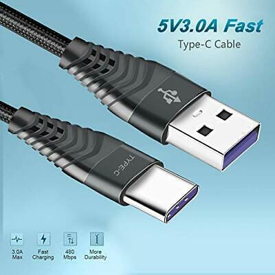 USB C Charger Cable Fast Charging Cord for Samsung Galaxy S20 S21 Plus Ultra Fe - Fresh Stock Dated October 2025