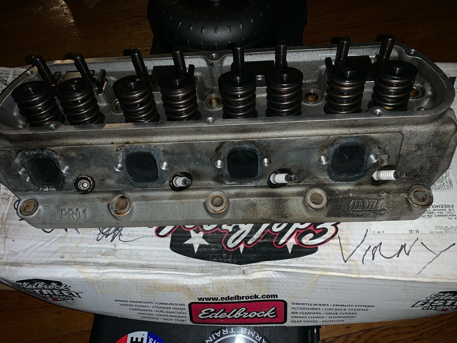 Dart 13200010 Pro 1 Aluminumm Cylinder Head 195cc Intake Fits Small Block Ford - Fresh Stock Dated October 2025