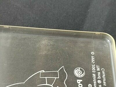 Pokemon Center Jirachi LIMITED EDITION GBA SP Face plate(Hardcover) -d0718- - Fresh Stock Dated October 2025