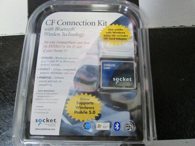 SOCKET BL4359-642 BLUETOOTH CF CONNECTION KIT W/ ADAPTER - Fresh Stock Dated October 2025