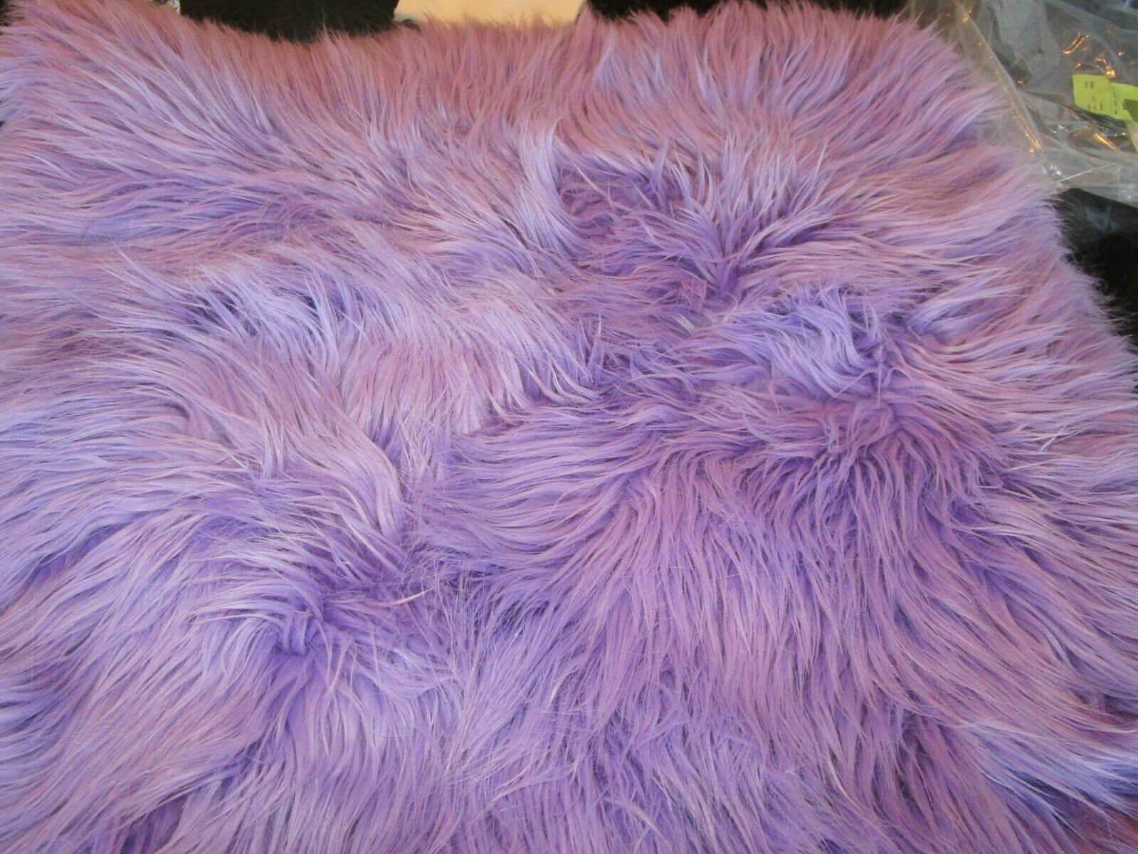 Pottery Barn Teen Himalayan faux fur  lilac Pillow cover 26 photo shoot sample - Fresh Stock Dated October 2025