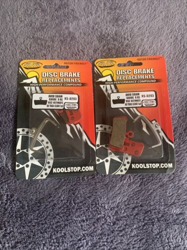 Kool-Stop Disc Brake Pad Fits SRAM Guide Avid SRAM XO Trail Hi-Performance New - Fresh Stock Dated October 2025