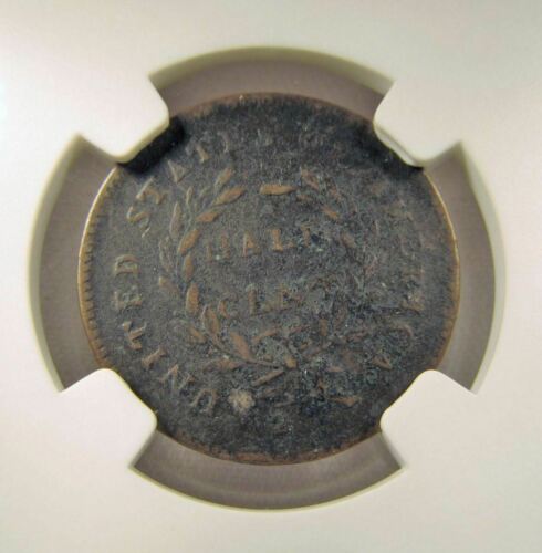 1794 1/2C HALF CENT VF DETAILS ENVIRONMENTAL DAMAGE NGC C544 - Fresh Stock Dated October 2025