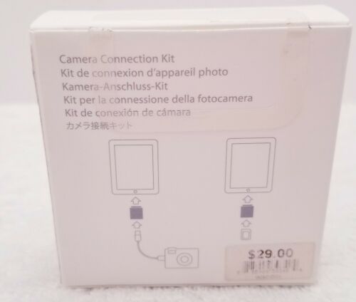 Genuine Apple iPad Camera Connection Kit MC531ZM/A (A1362 & A1358) - Fresh Stock Dated October 2025