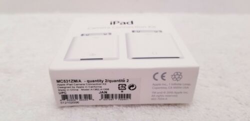 Genuine Apple iPad Camera Connection Kit MC531ZM/A (A1362 & A1358) - Fresh Stock Dated October 2025