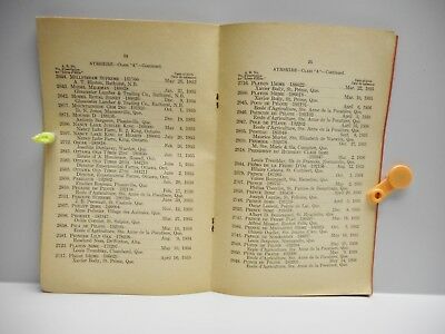 Vintage - ADVANCED REGISTRATION FOR PURE BRED DAIRY BULLS Booklet - OTTAWA 1937 - Fresh Stock Dated October 2025