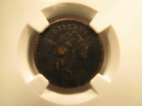 1794 1/2C HALF CENT VF DETAILS ENVIRONMENTAL DAMAGE NGC C544 - Fresh Stock Dated October 2025