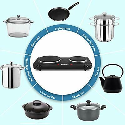 Elite Gourmet Countertop Electric Hot Burner Temperature Controls Power Indic... - Fresh Stock Dated October 2025