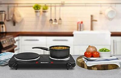 Elite Gourmet Countertop Electric Hot Burner Temperature Controls Power Indic... - Fresh Stock Dated October 2025