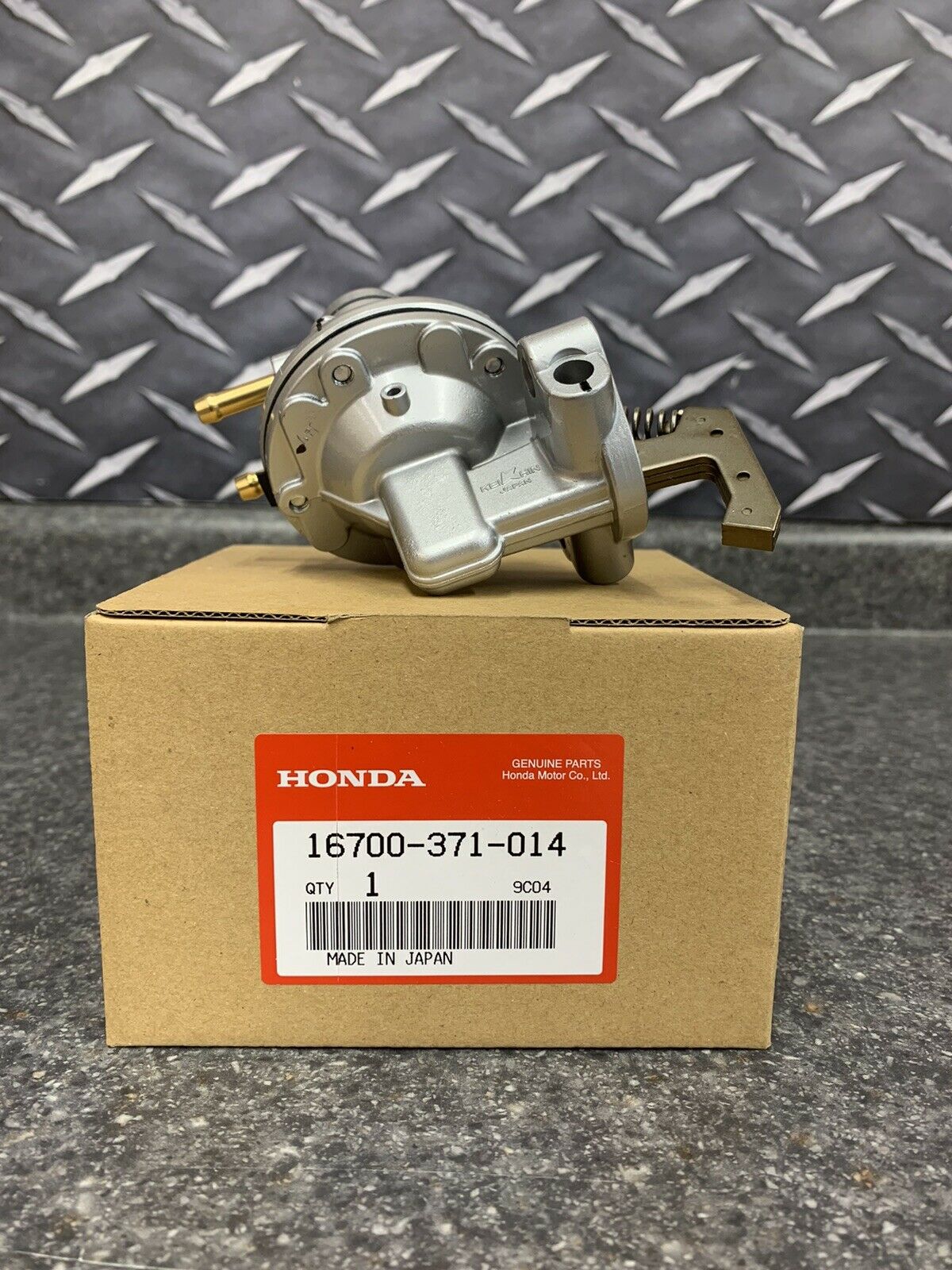 16700-371-014 New Genuine OEM Honda Fuel Pump 1975-1983 GL1000 GL1100 GOLD WING - Fresh Stock Dated October 2025