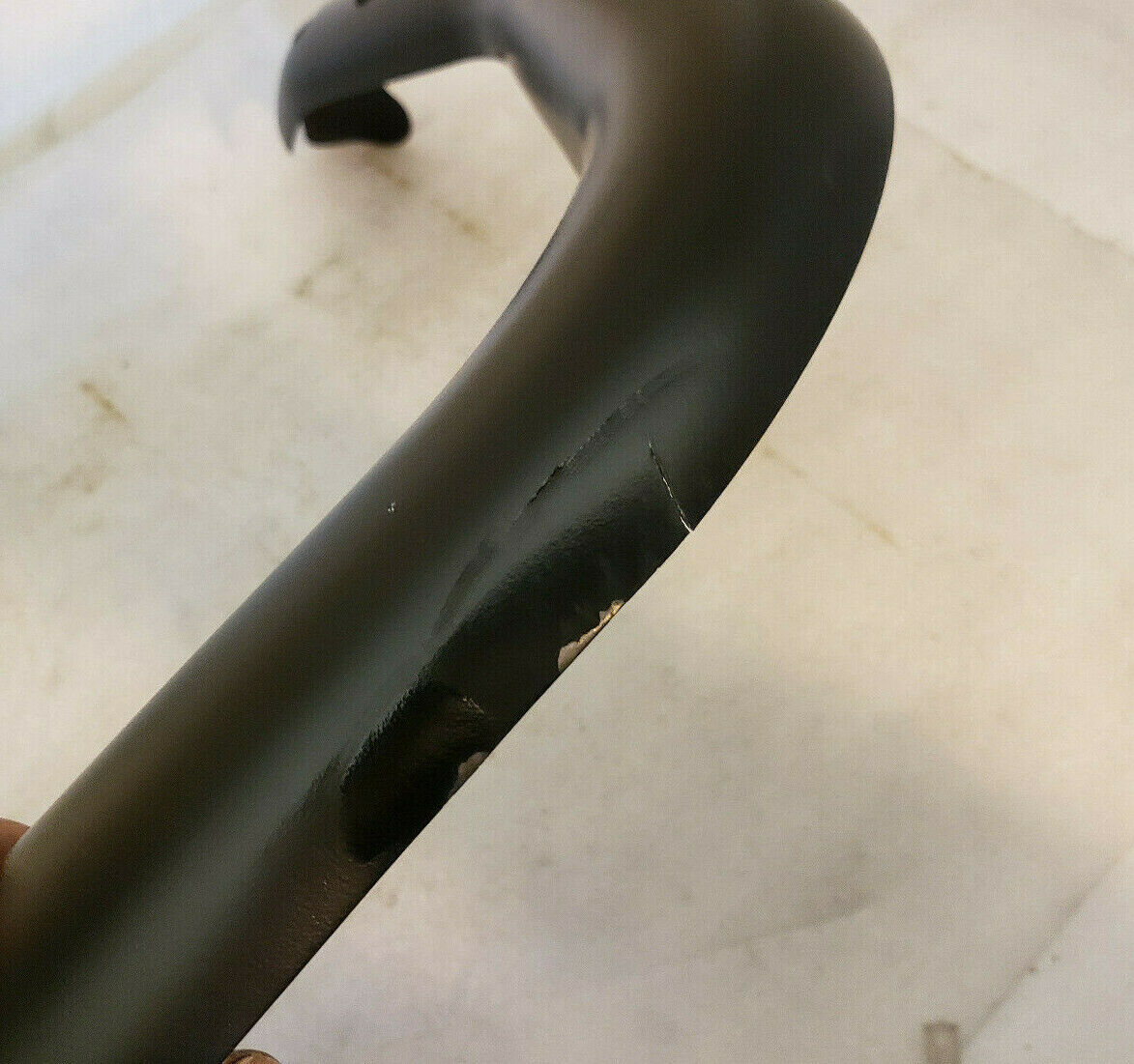 Harley Sportster Front Exhaust Heat shield Black w buckshot holes OEM 2014-2021 - Fresh Stock Dated October 2025