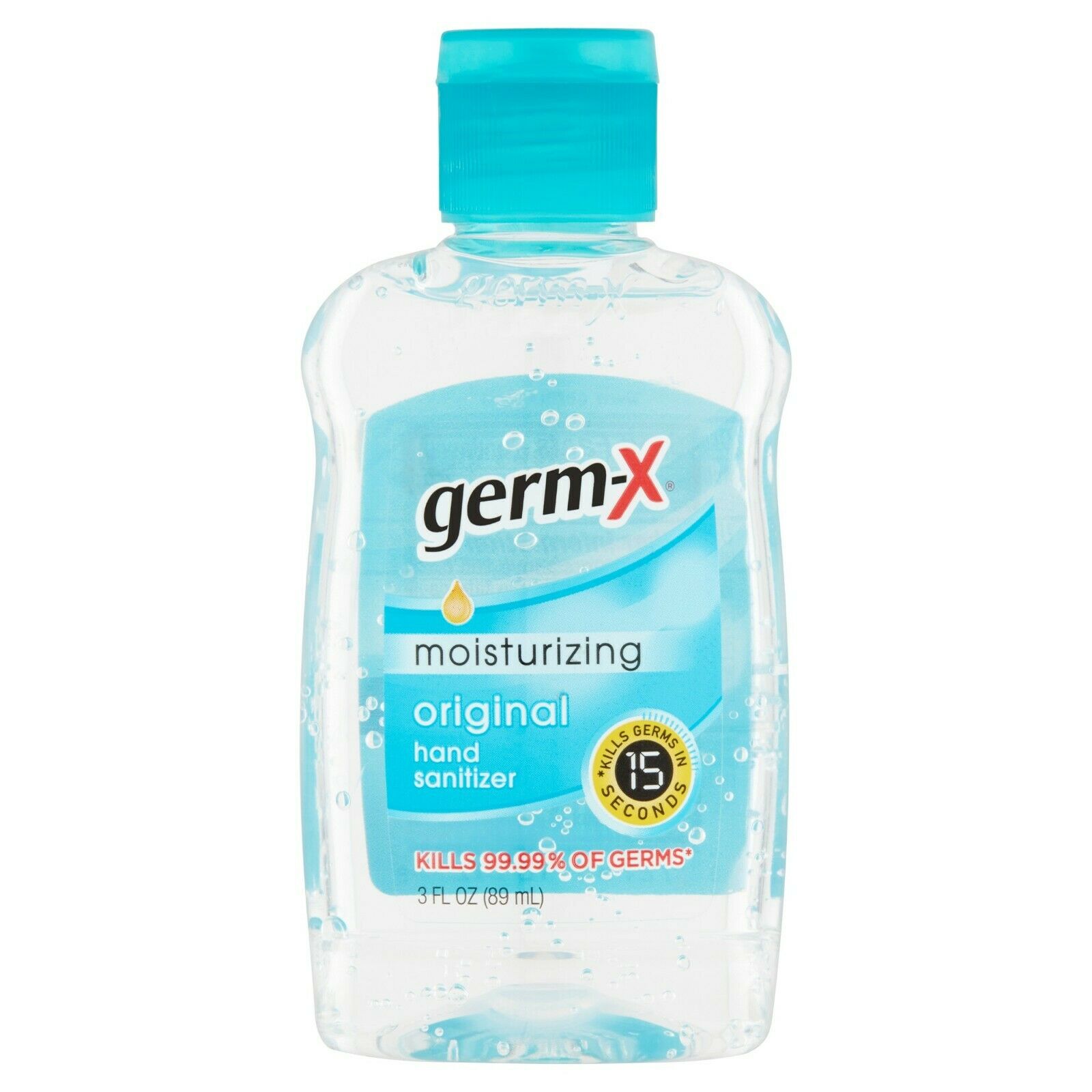 12-PACK GERM-X Original Hand Sanitizer 8 oz Portable Flip Cap Bottle EXP 6/2022! - Fresh Stock Dated October 2025