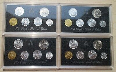China 1993+1994+1995+1996 Currency Coins Set - Complete 24 Coins - Fresh Stock Dated October 2025