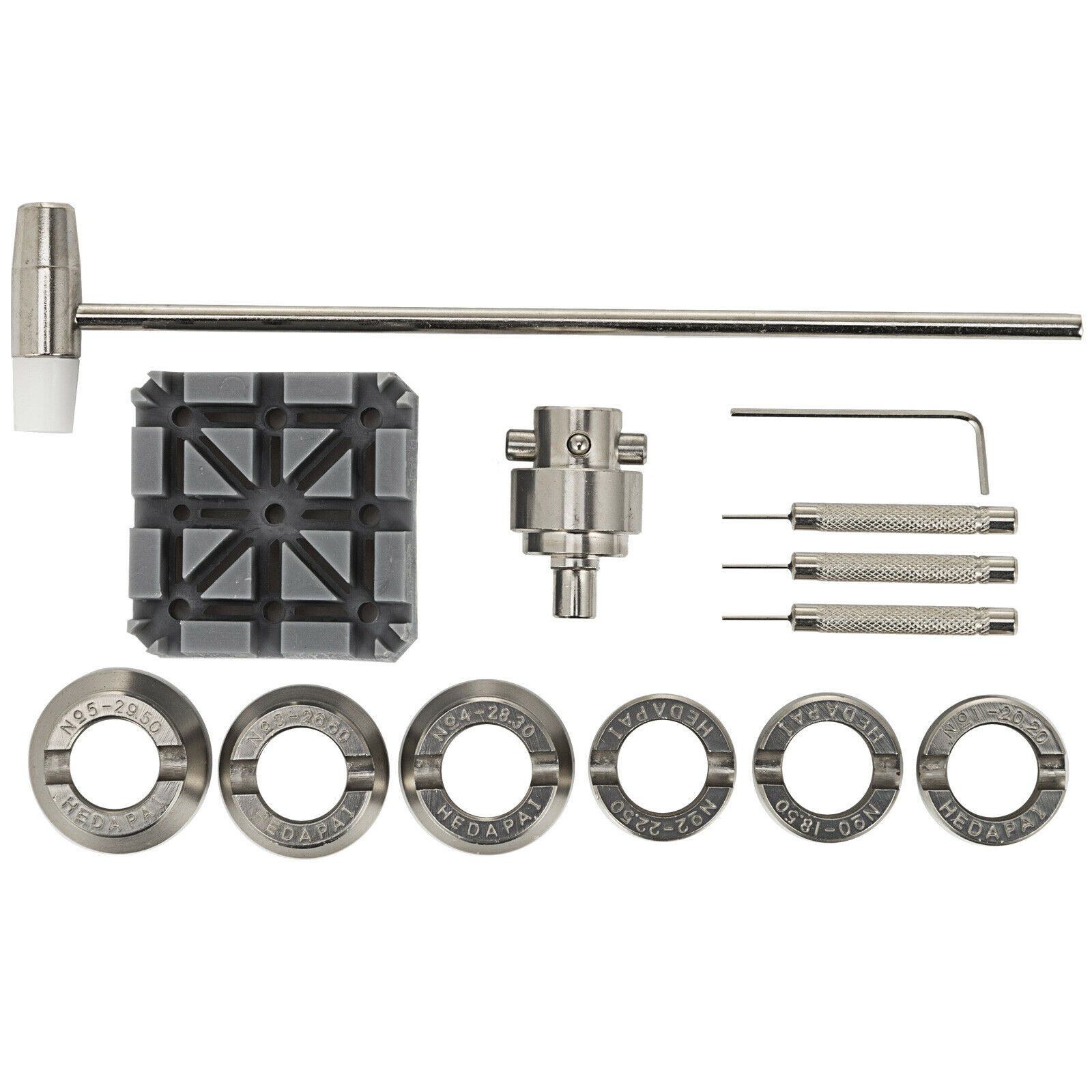 VEVOR 5700# Bench Watch Opener Case Back Remover & Accessories Watch Repair Tool - Fresh Stock Dated October 2025