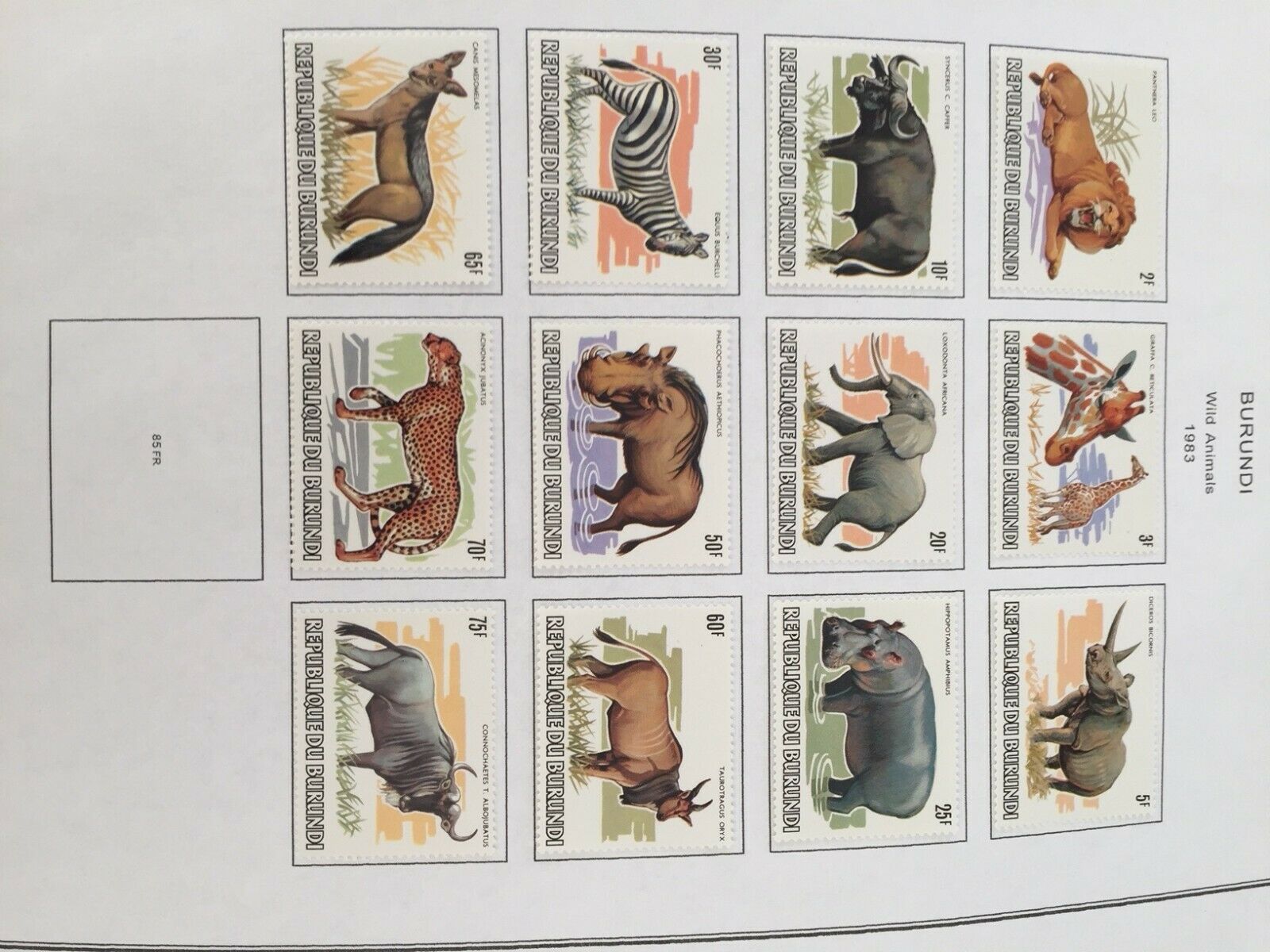 Burundi, small collection, used/mint Cat. ~0+ - Fresh Stock Dated October 2025