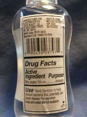 Defendr+ 2 oz. Unscented Gel Hand Sanitizer (70% Alcohol) 36 FlipTop Bottles - Fresh Stock Dated October 2025