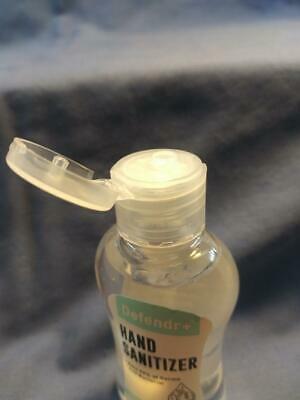 Defendr+ 2 oz. Unscented Gel Hand Sanitizer (70% Alcohol) 36 FlipTop Bottles - Fresh Stock Dated October 2025