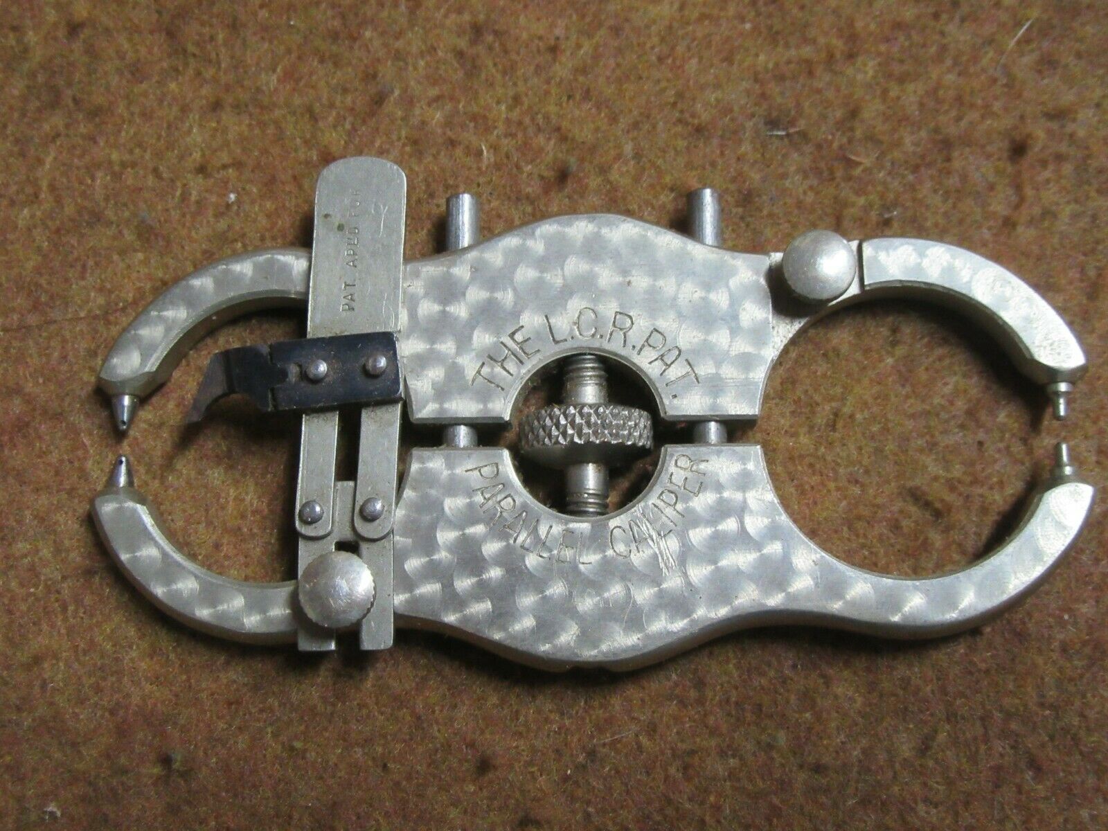Vtg L.C.R Pat.Parallel Caliper,Orig Box,Pre-War,Germany~NICEπππ#PC8.13.20 - Fresh Stock Dated October 2025