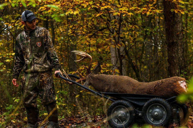 Hawk Crawler 500 Lb. Capacity Foldable Multi Use Deer Game Recovery Cart NEW - Fresh Stock Dated October 2025