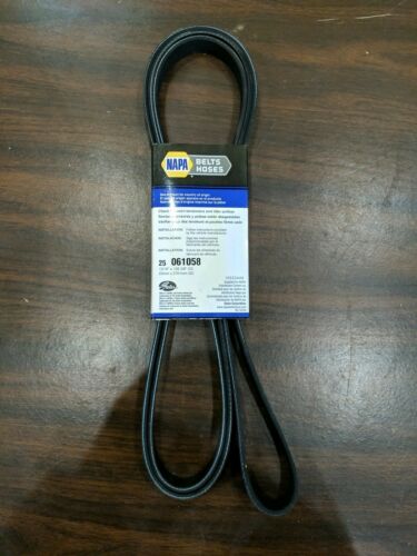 NAPA-Gates Serpentine Belt 25-061058 061058 - Fresh Stock Dated October 2025
