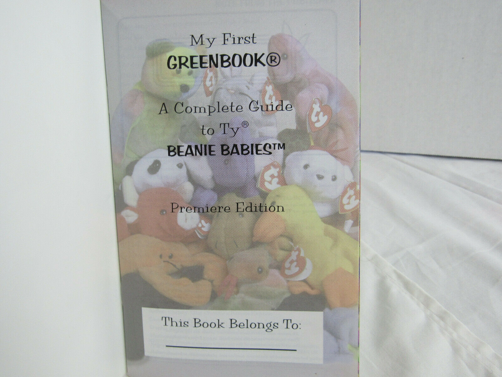 My First Greenbook ~ The Complete Guide To TY Beanie Babies - Fresh Stock Dated October 2025